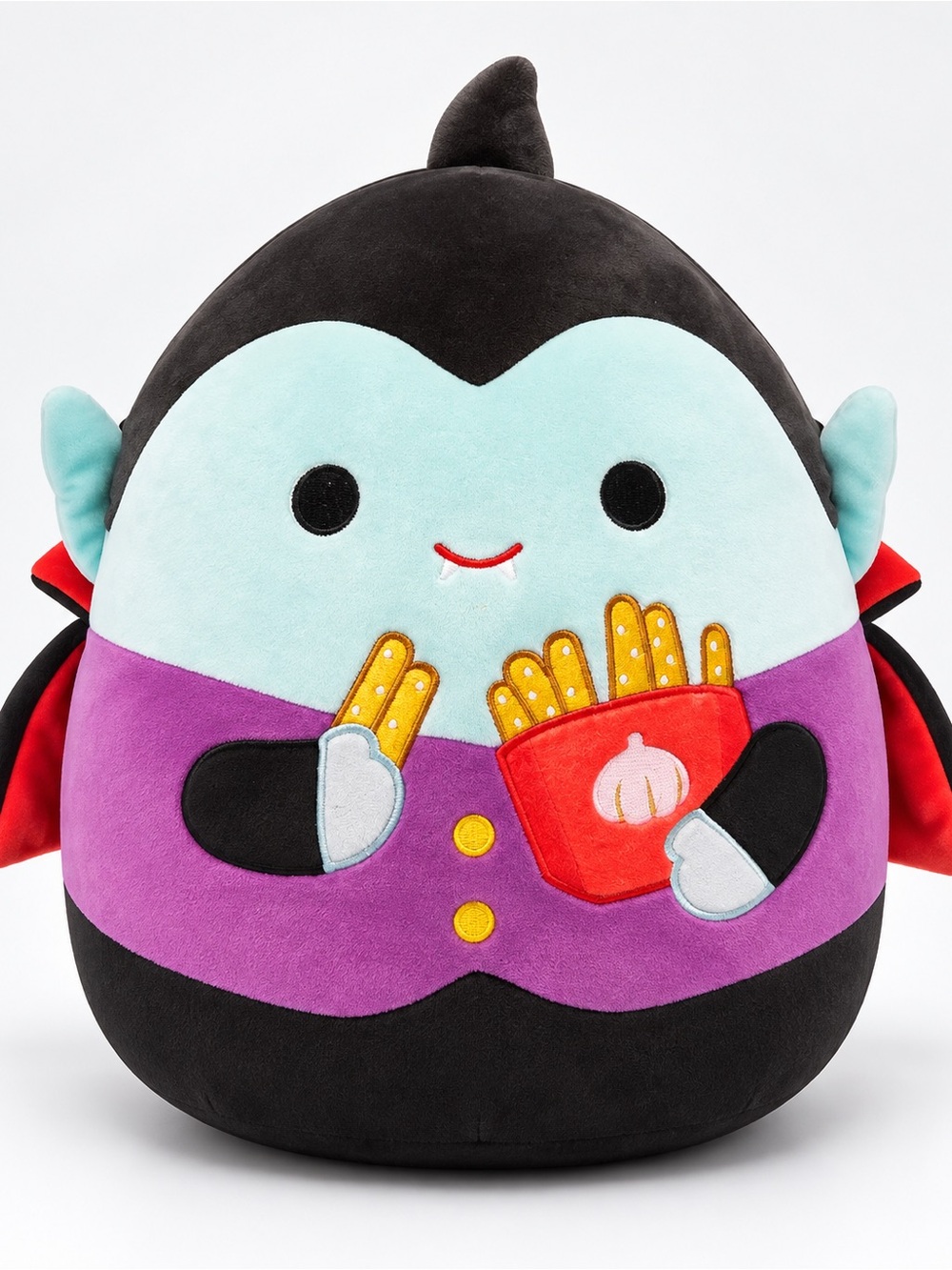 Squishmallows Vampire Plush - Black, Purple, Light Blue, Red 14”